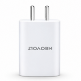 Neovolt 25W USB Type-C Fast Charging Adapter, White