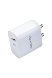 Neovolt 45W USB-C & USB-A Fast Charging Adapter, White