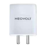 Neovolt 33W Type-C Fast Charging Power Adapter, White