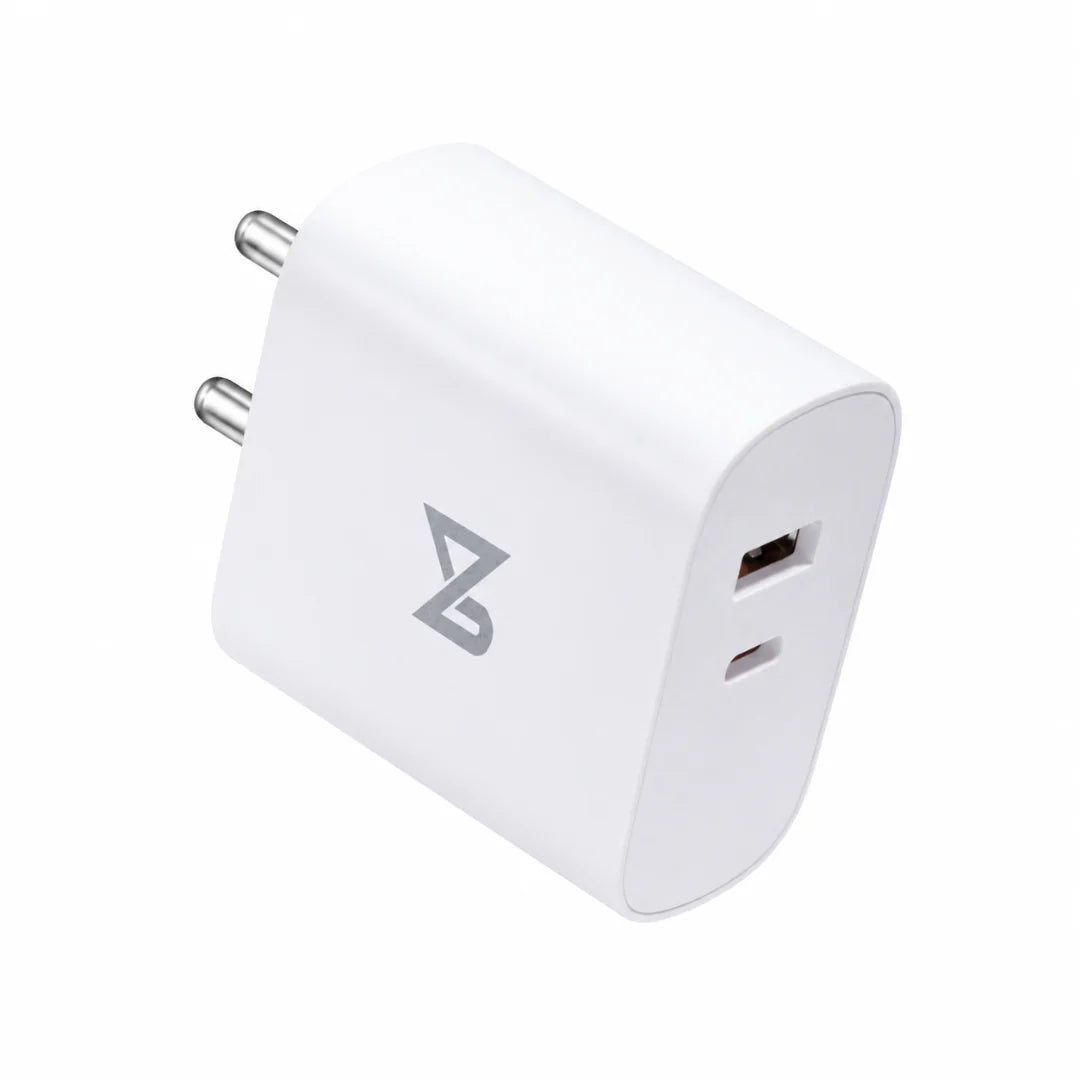 Neovolt 45W USB-C & USB-A Fast Charging Adapter, White