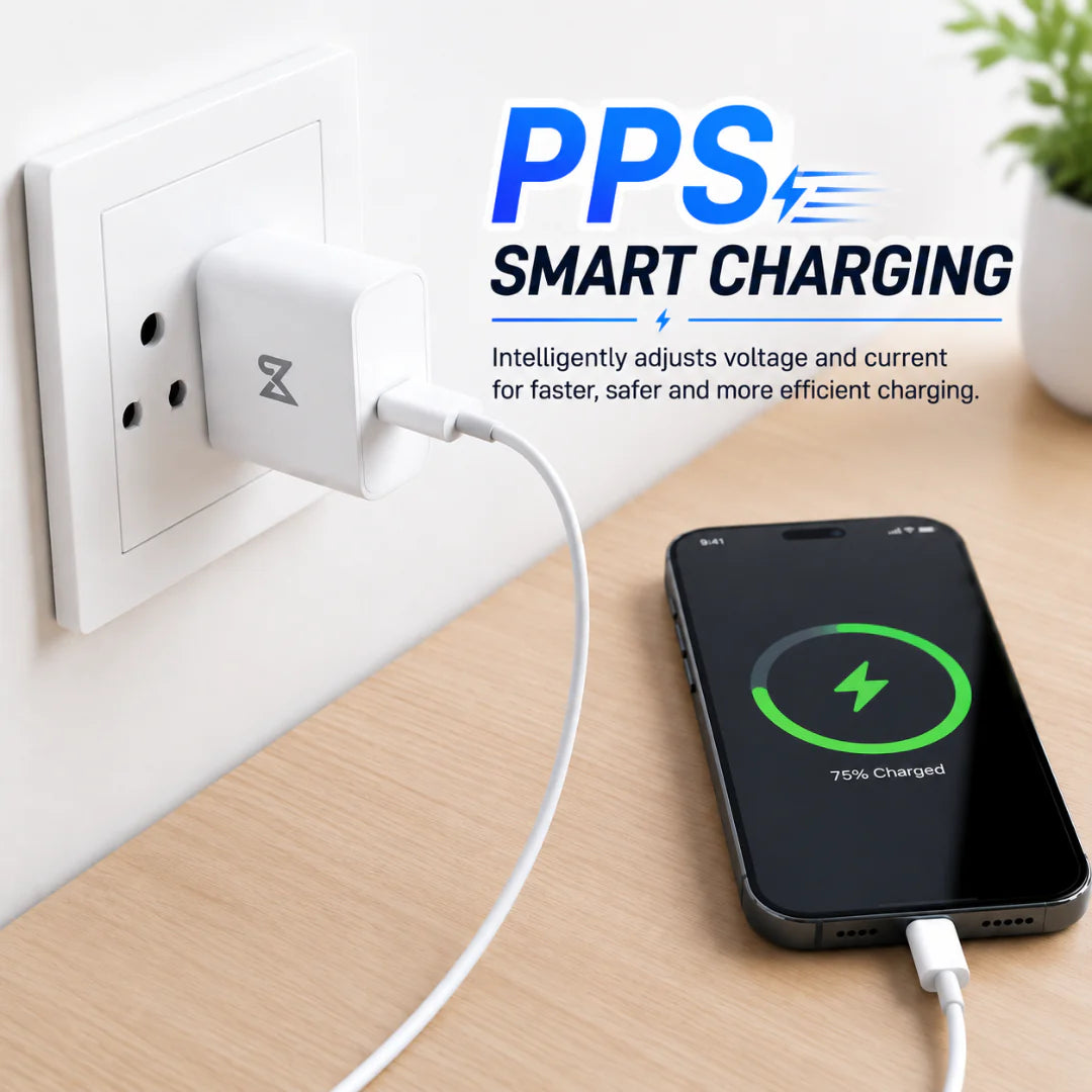 Neovolt 33W Type-C Fast Charging Power Adapter, White