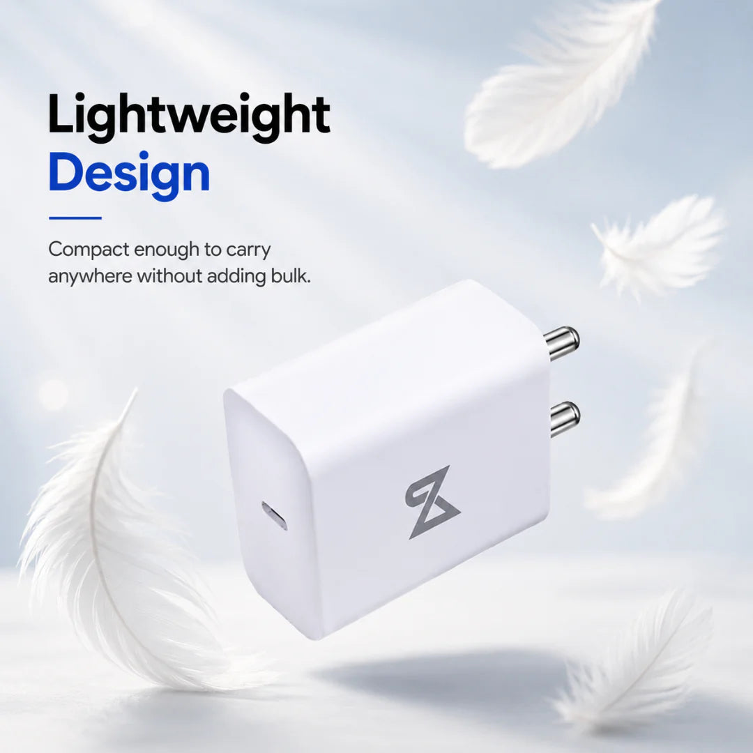 Neovolt 33W Type-C Fast Charging Power Adapter, White