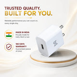 Neovolt 12W USB-A Wall Charger Adapter, White