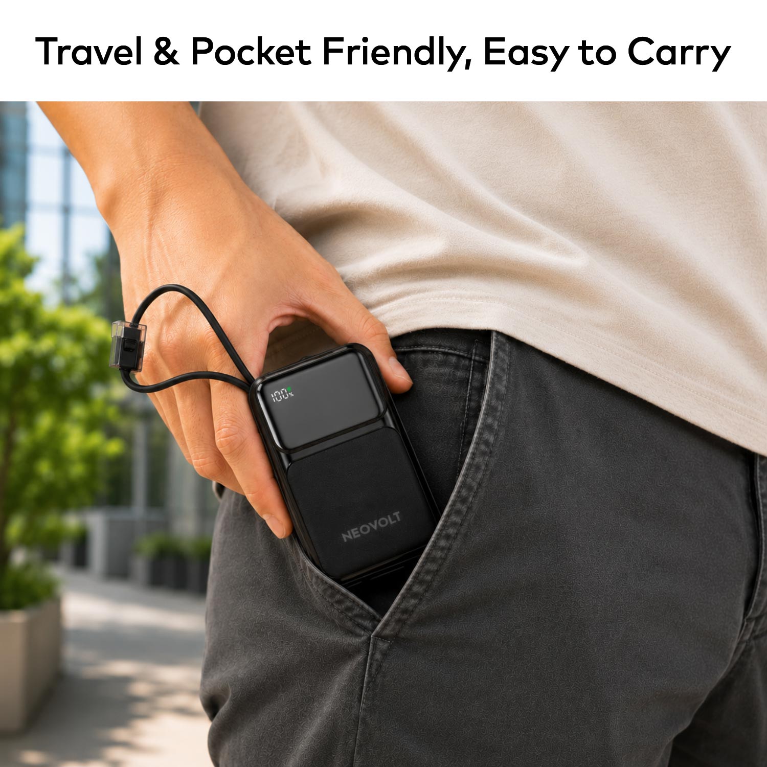 Neovolt 10000mAh 22.5W Compact Fast Charging Power Bank