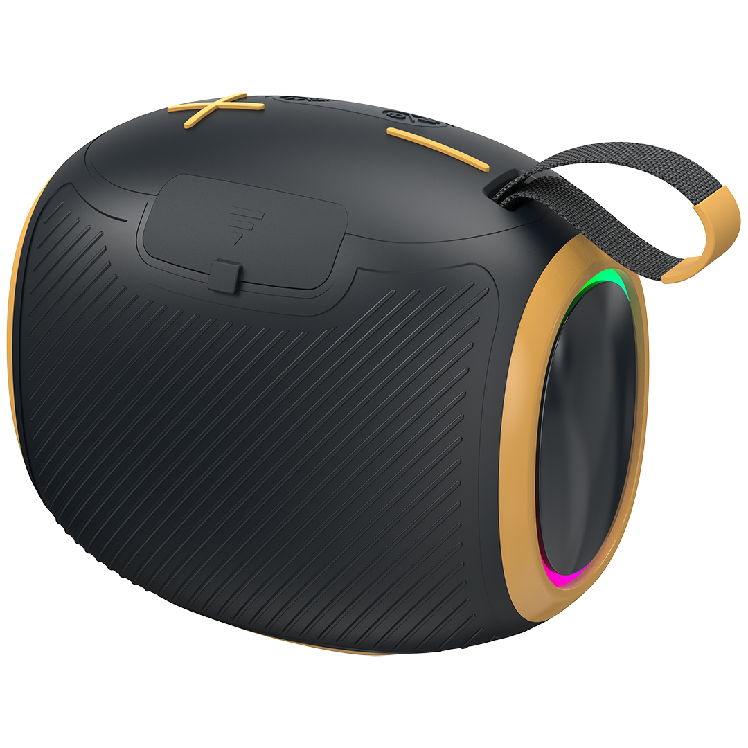 Neo Vibe 16W Bluetooth Speaker with TWS, Up to 10H* Playtime (Black-Gray)