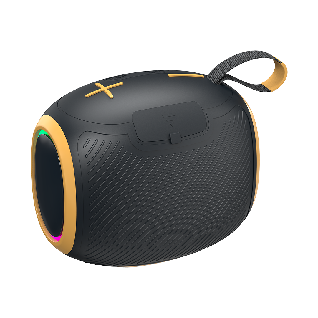 Neo Vibe 16W Bluetooth Speaker with TWS, Up to 10H* Playtime (Black-Gray)