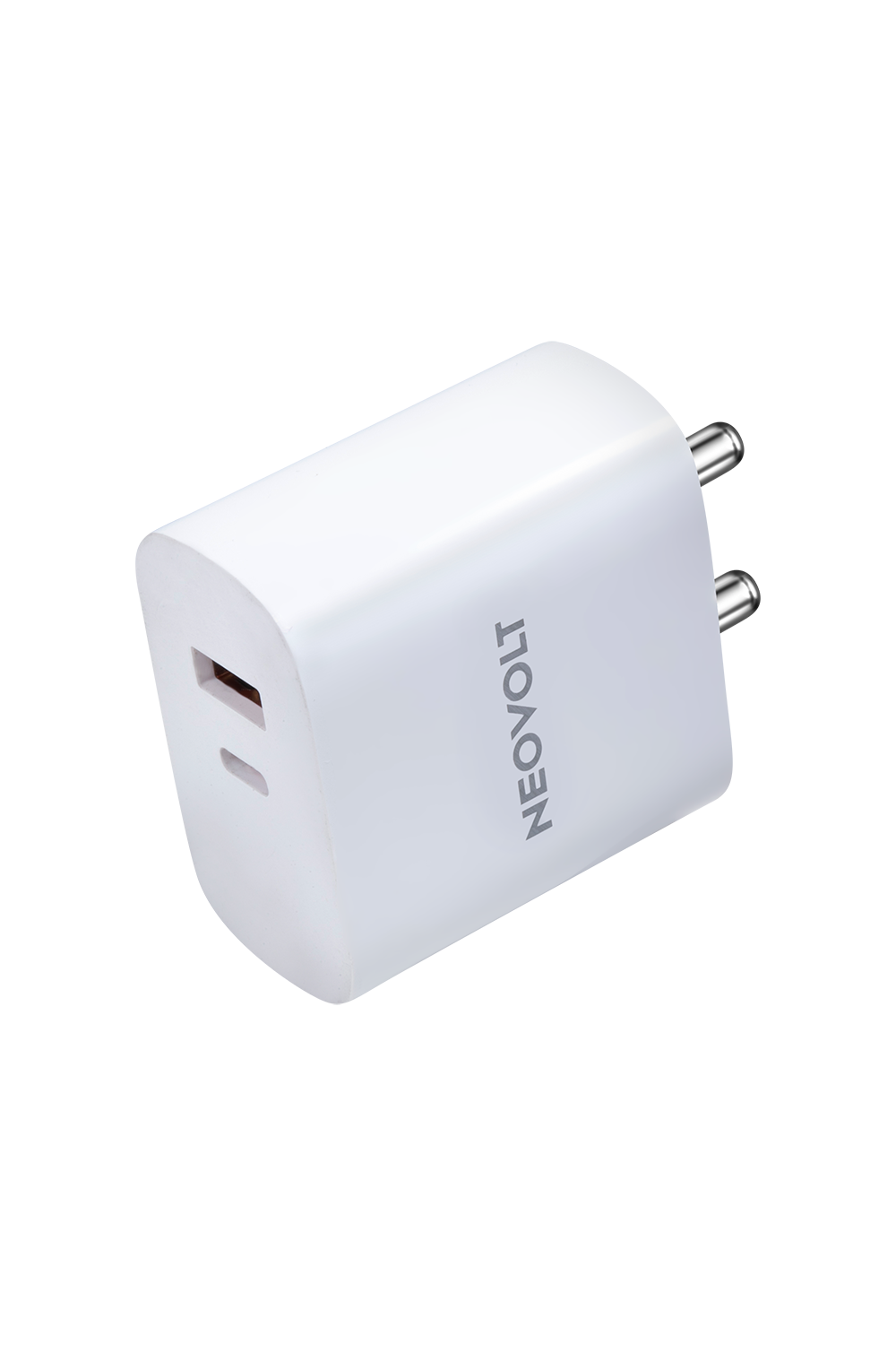 Neovolt 45W USB-C & USB-A Fast Charging Adapter, White