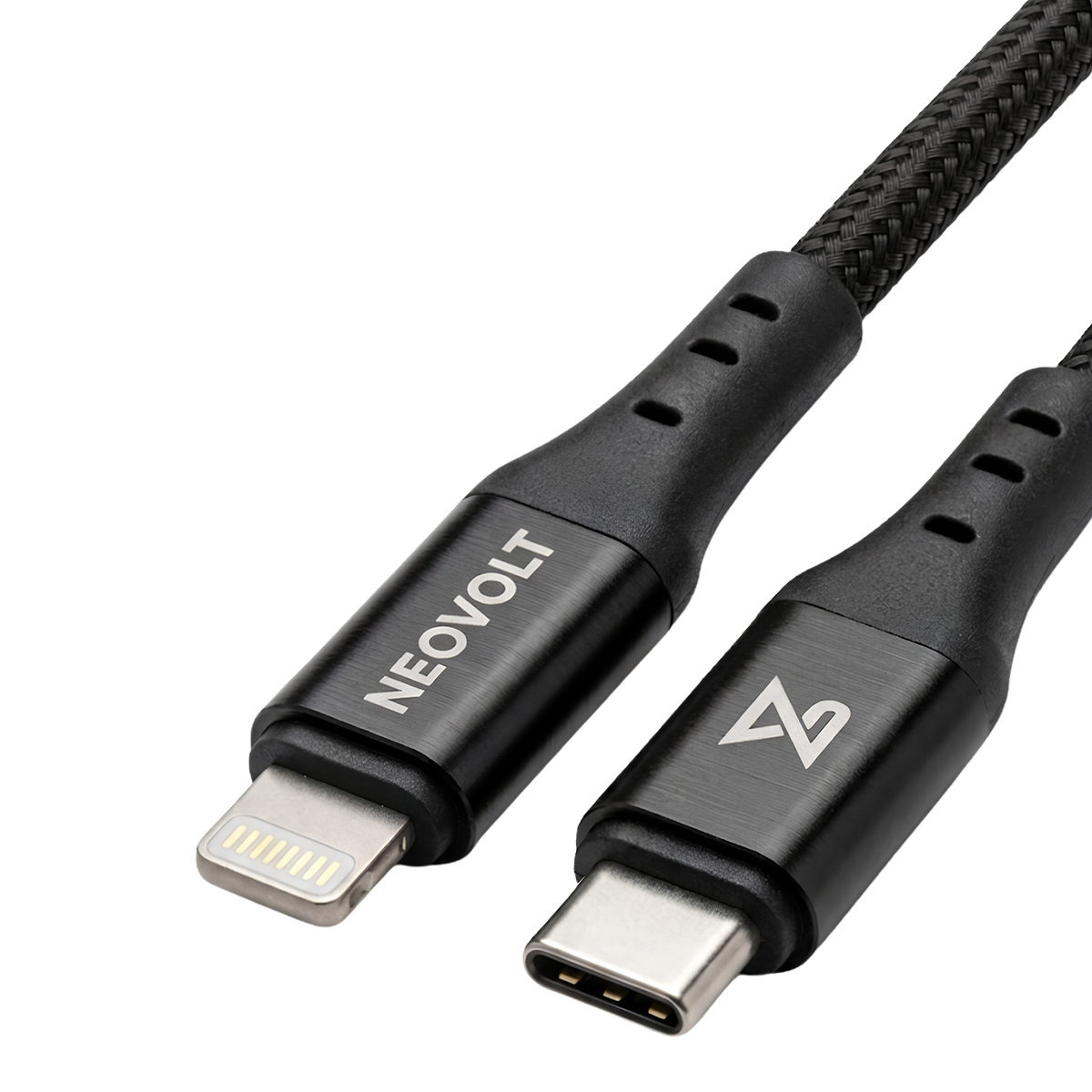 Neovolt Type C to Lightning braided cable with 1m length