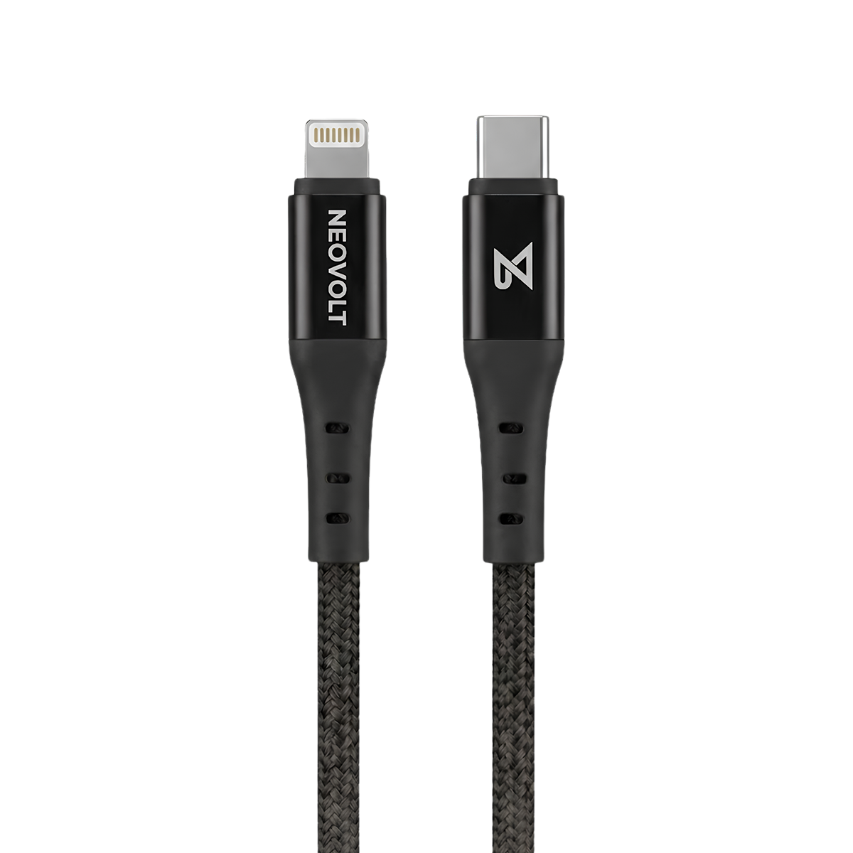 Neovolt Type C to Lightning braided cable with 1m length