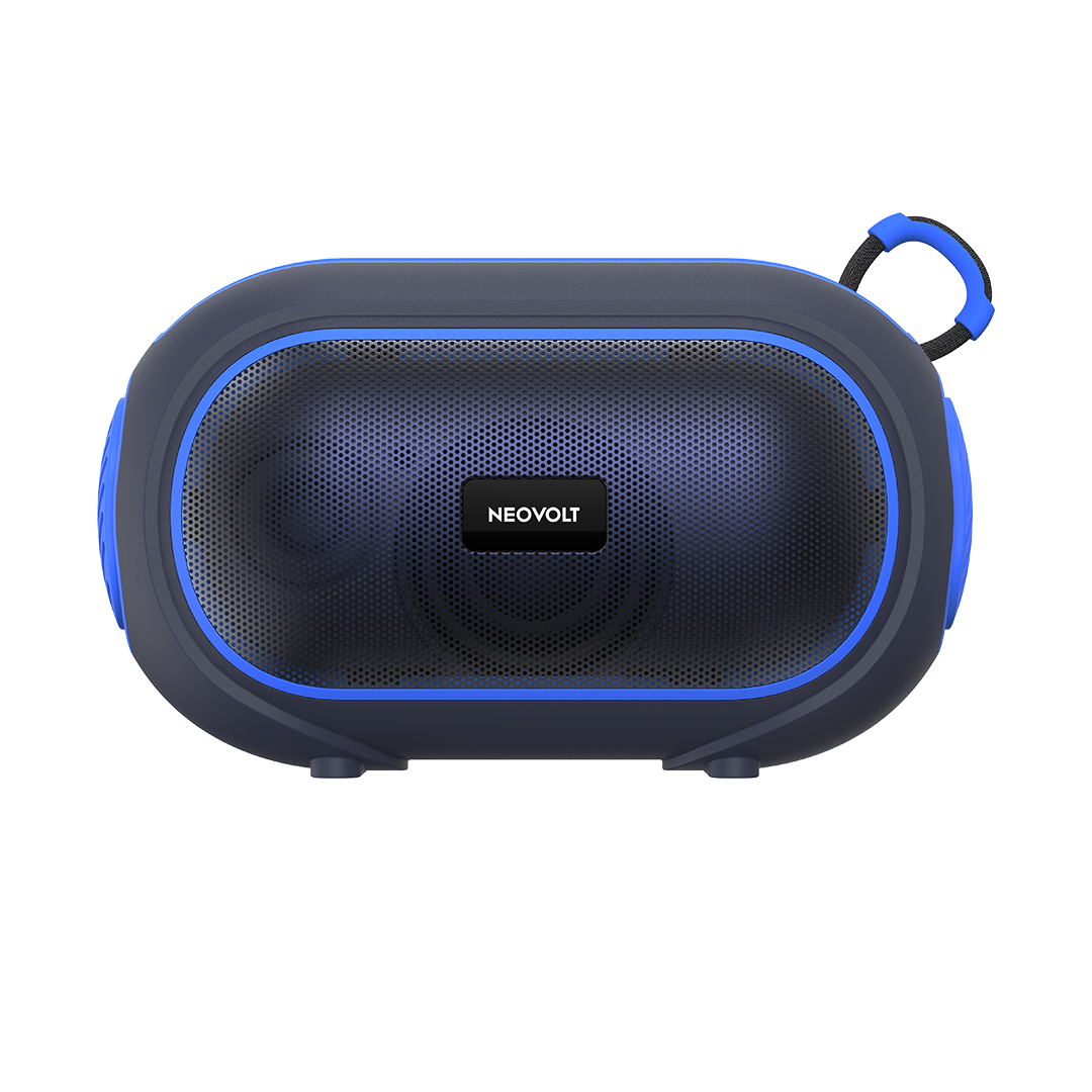 Neo Groove 10W Bluetooth Speaker with TWS, Up to 12H* Playtime (Black-Gray)