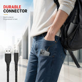 Neovolt USB A to Micro USB braided cable with 1.5m length